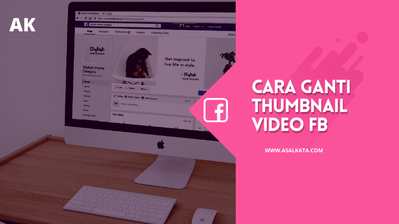 Cara Mengganti Cover Facebook Dengan Video. Cara Mengganti Thumbnail Video Facebook PC/Laptop