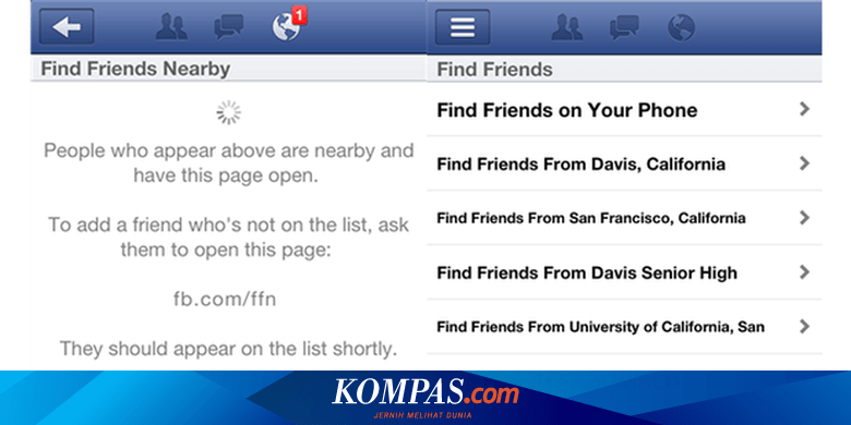Masuk Facebook Cari Teman. Facebook Hentikan Fitur Cari Teman Terdekat