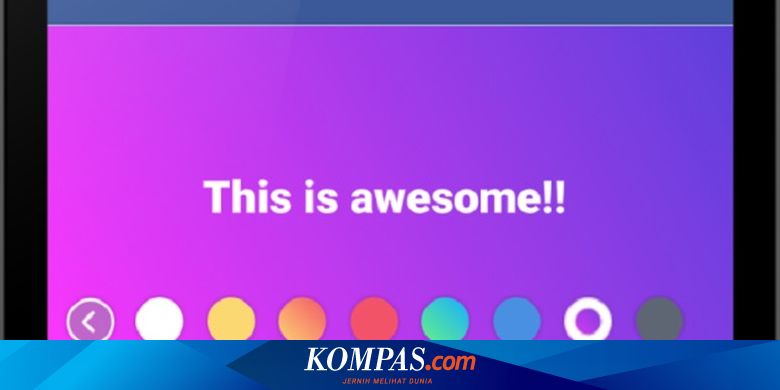 Membuat Tulisan Facebook Berwarna. Ini Alasan Facebook Bikin Status Teks dengan Latar Berwarna