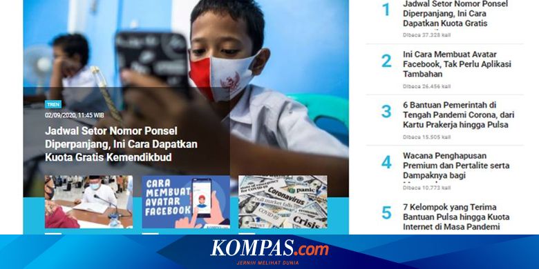 Cara Mendapatkan Akun Facebook Gratis. [POPULER TREN] Cara Dapatkan Kuota Gratis Kemendikbud