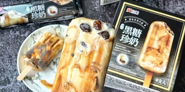 Cara Membuat Es Tiktok. Resep Es Krim Boba Versi Murah, Pakai Takaran Sendok