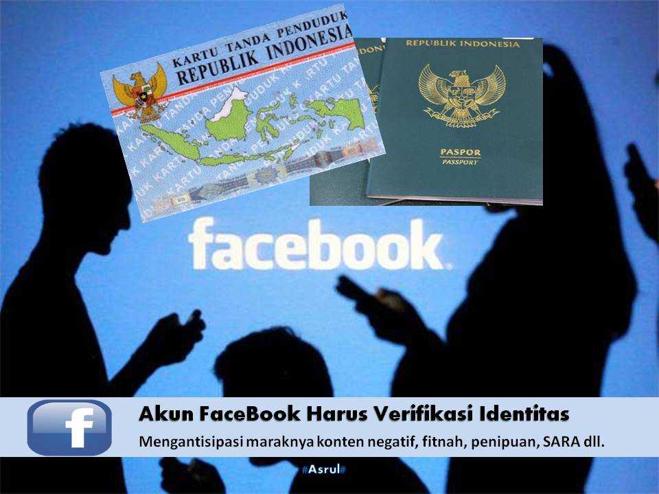 Masuk Facebook Dengan Ktp. Akun FaceBook Harus Verifikasi Identitas