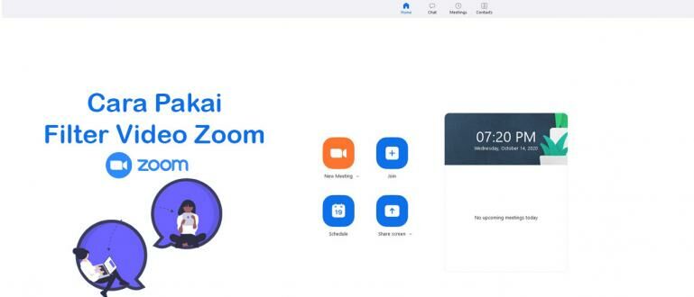 Kenapa Filter Di Zoom Tidak Muncul. Ini Cara Menggunakan Filter Video di Zoom
