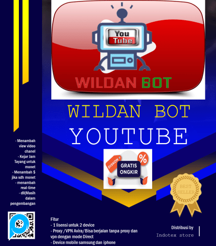 Youtube Live Stream Viewer Bot. Jual Software Bot youtub view, View youtube, WILDANBOT