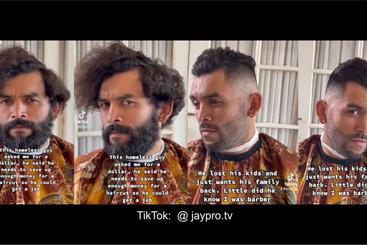 Nama Pengguna Tiktok Keren. Jadi Keren, Viral di TikTok Tukang Cukur Merubah Penampilan