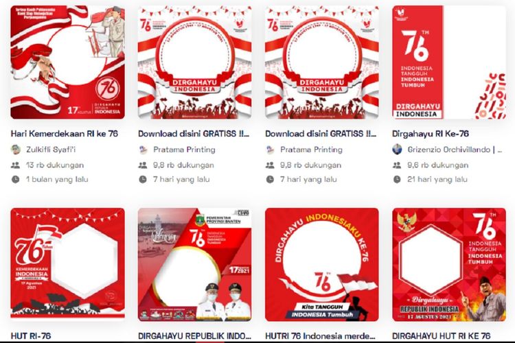 Download Story Facebook Link. 20 Link Download Twibbon Perayaan HUT ke-76 RI 17 Agustus