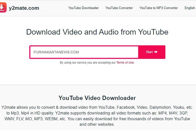 Download Video Youtube Menjadi Mp4. Link Y2mate untuk Gratis Download Video YouTube MP3 MP4