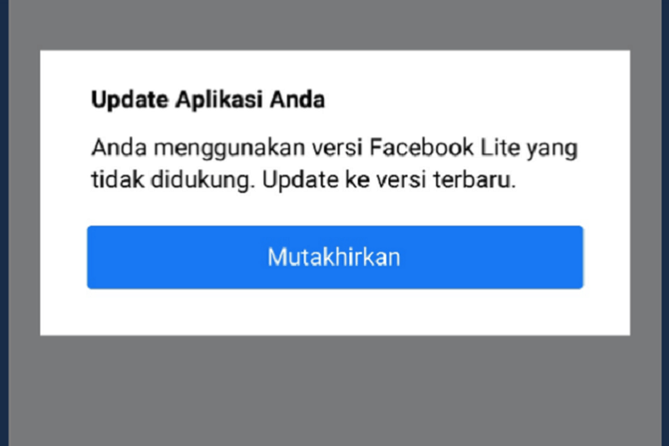 Facebook Lite Tidak Bisa Terbuka. KENAPA Facebook Lite Tidak Bisa Dibuka? FB Lite Sudah Update