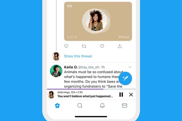 Cara Membuat Twitter Voice. Cara Membuat Tweet Audio, Coba Fitur Twitter Terbaru Cuitan