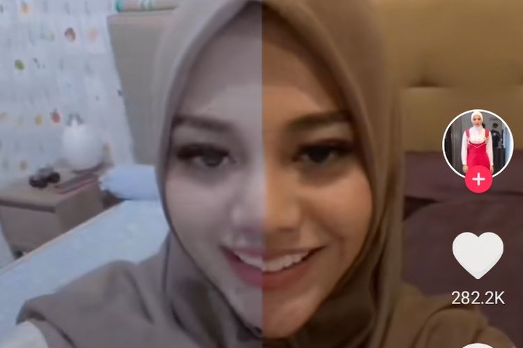 Filter Tiktok Yang Bikin Glowing. Cara Pakai Half Filter yang Viral di TikTok, Biar Wajah Auto Glowing
