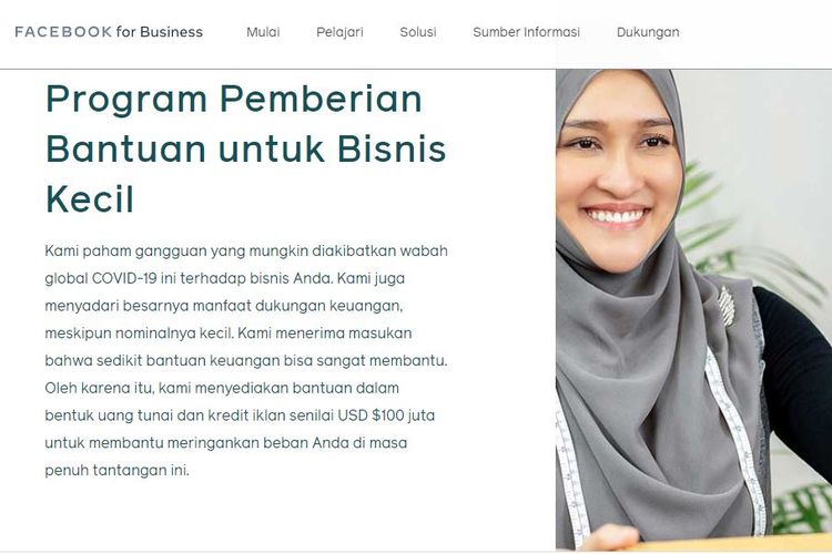 Cara Mendapatkan Link Facebook. Kembali Dibuka, Begini Cara Daftar Online Bantuan UMKM