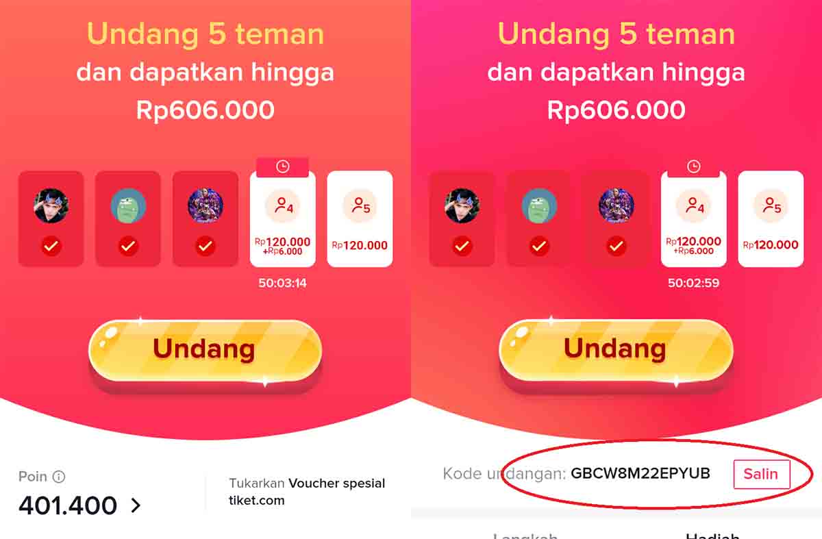 Cara Memasukkan Kode Undangan Tiktok Biasa. Kode Undangan Tiktok Biasa & Cara Memasukkan Kode Referral