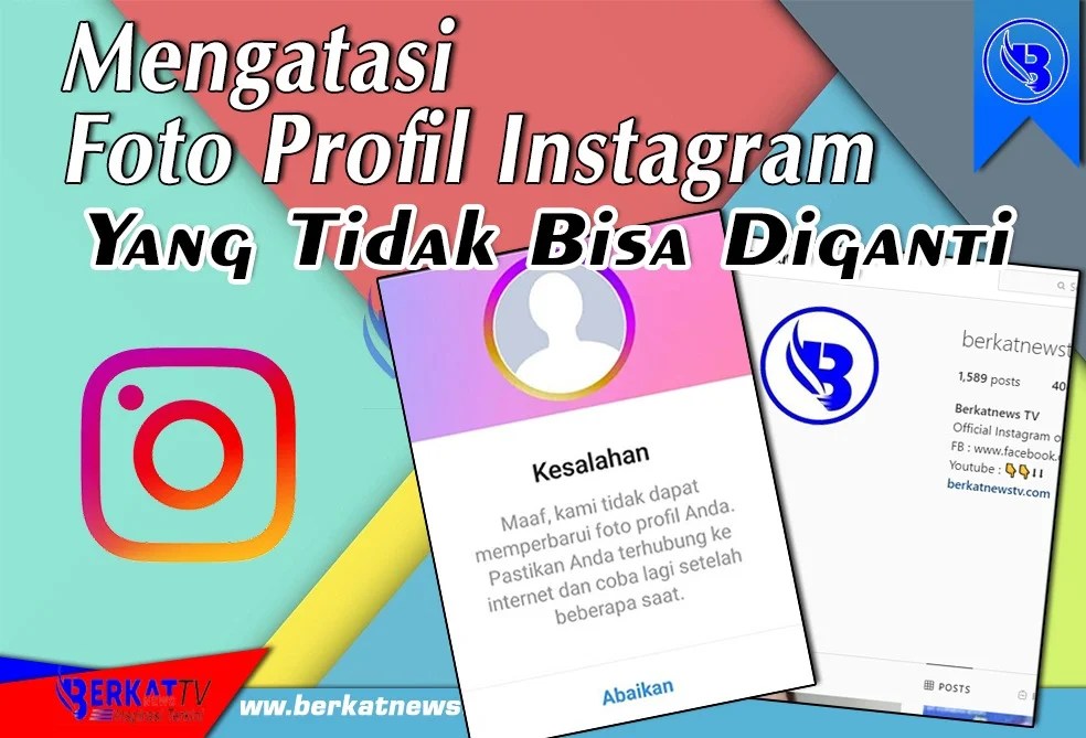 Cara Mengganti Foto Profil Instagram Yang Tidak Bisa Diganti. Foto Profil Instagram Yang Tidak Bisa Diganti