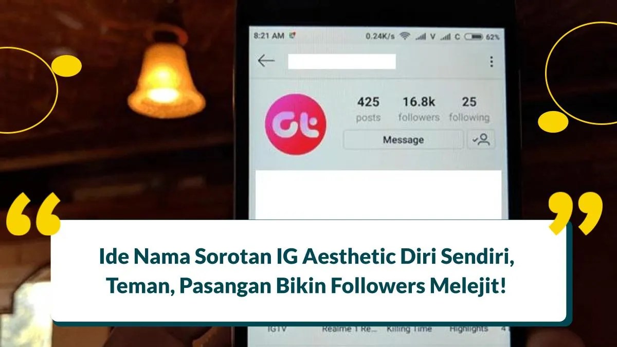 Sorotan Ig Keren. 230 Nama Sorotan IG Aesthetic Pacar, Teman, Diri Sendiri 2023