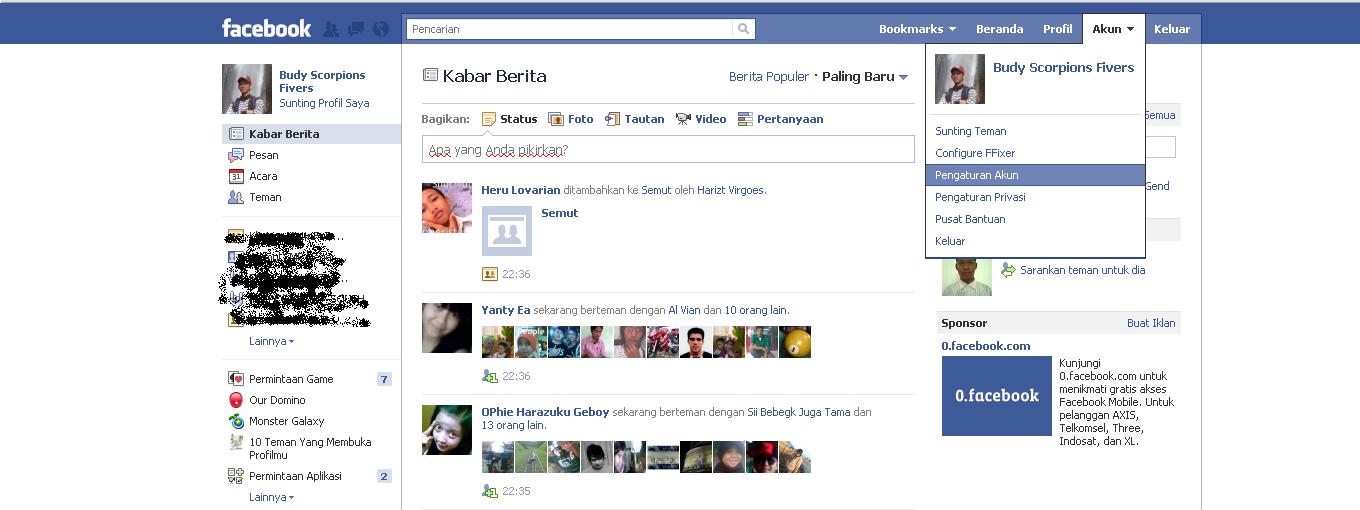 Cara Mengganti Nama Facebook Yang Ditolak. Trik Mengganti nama Fb yang Ditolak Oleh Sistem (Trik 2)