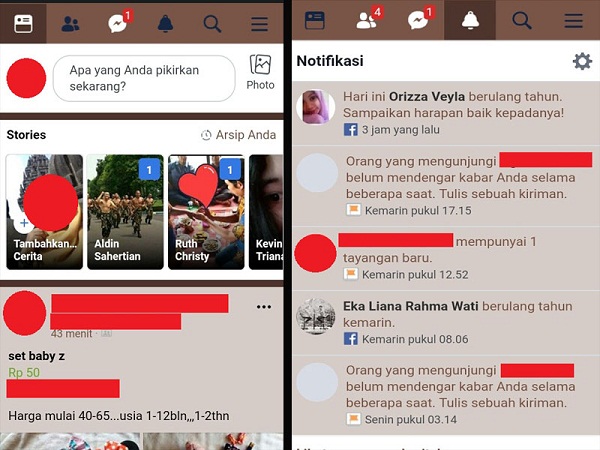 Cara Mengubah Tema Di Facebook. Cara Mengganti Warna Tema Facebook Lite