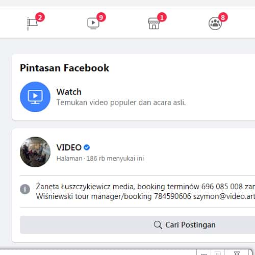 Cara Menampilkan Icon Watch Di Facebook. Cara Memunculkan Fitur Video Di Facebook Melalui Android dan iOS