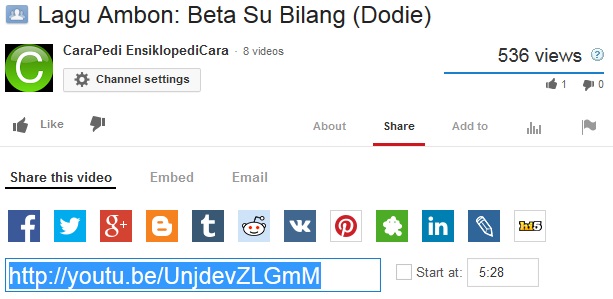 Cara Upload Video Dari Youtube Ke Facebook. Cara Menampilkan Video Youtube di Facebook