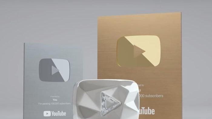 Silver Play Button Adalah. Kenali Dahulu 4 Tingkatan Youtube Play Button Jika Ingin Jadi