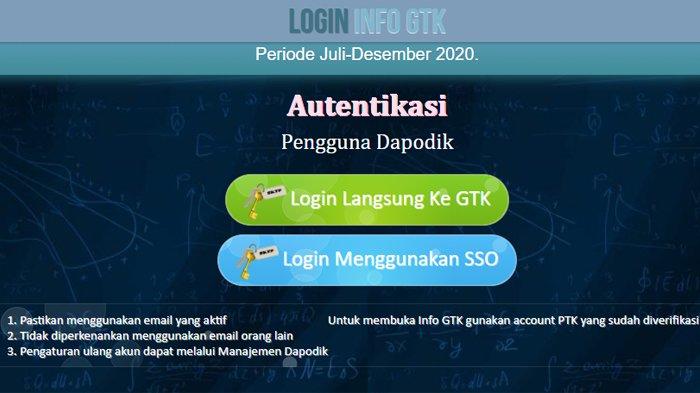 Cara Melihat Facebook Id. Cara Cek Nama Penerima BLT Guru Honorer, Login info.gtk