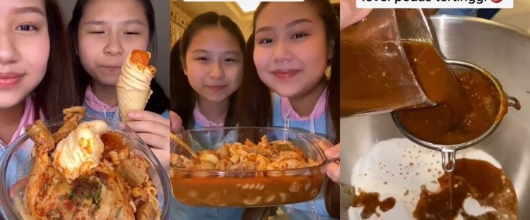 Cara Membuat Es Tiktok. Viral resep es krim rasa seblak, mudah dan bikin penasaran