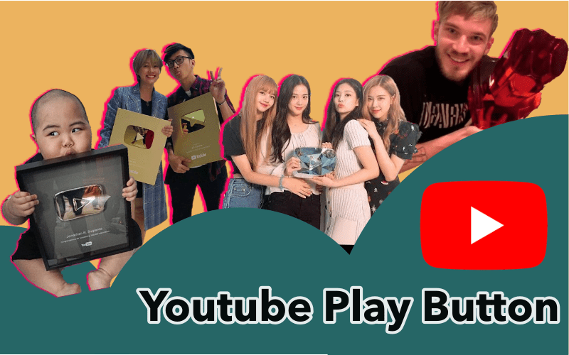 Jenis Play Button Youtube. 4 Kasta Piagam Youtube Play Button yang Sering Dipamerkan