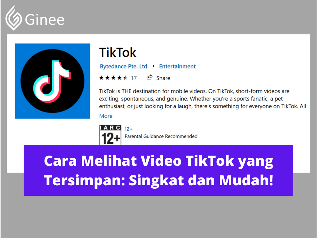 Cara Melihat Video Yang Di Simpan Di Tiktok. Cara Melihat Video TikTok yang Tersimpan: Singkat dan Mudah