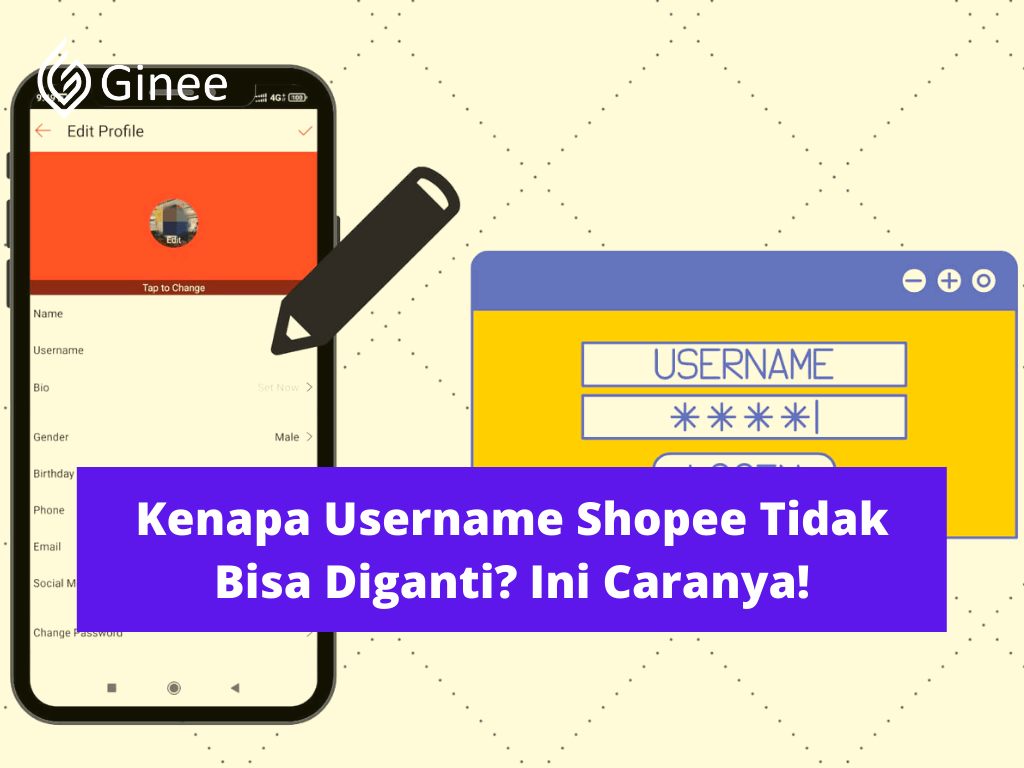 Cara Mengganti Nama Di Shopee. Kenapa Username Shopee Tidak Bisa Diganti? Ini Caranya!
