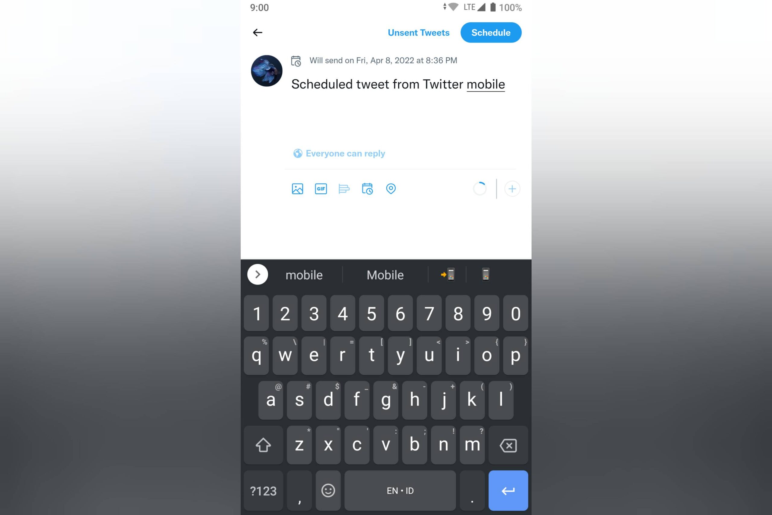 Cara Membuka Draft Twitter. Menjadwalkan 'tweet' dari web mobile Twitter