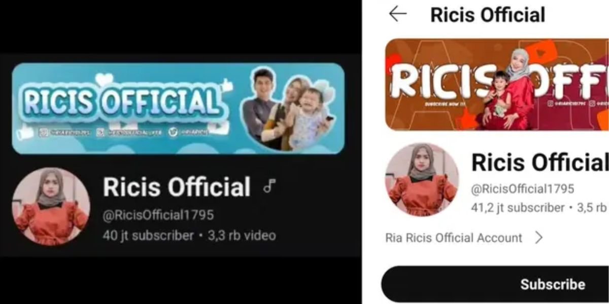 Foto Banner Youtube. Jarang Unggah Foto Kebersamaan Hingga Ganti Banner Youtube