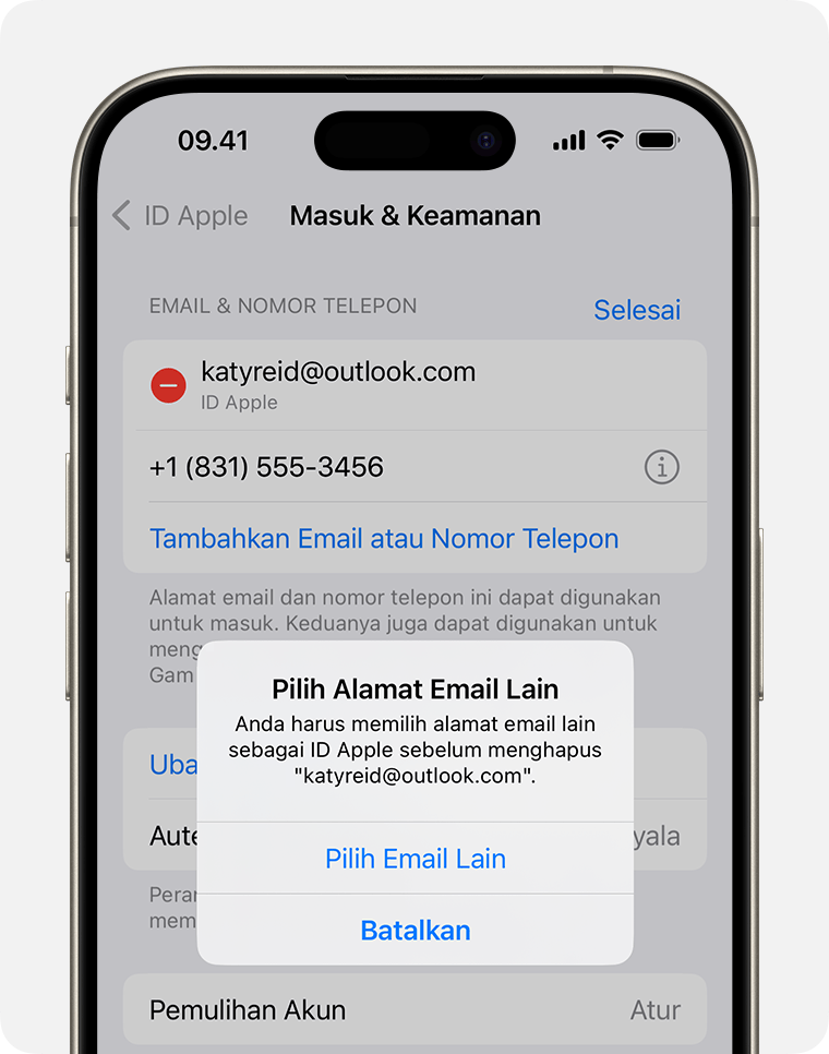 Cara Ganti Email Wa. Mengubah ID Apple