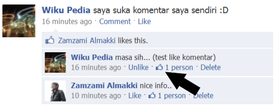 Fb Tidak Bisa Like Dan Comment. Baru Dari Facebook, Button Like untuk Komentar