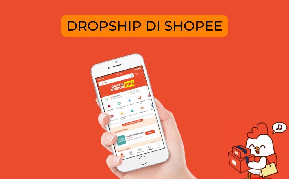 Jadi Dropship Shopee. Tutorial Lengkap Cara Dropship di Aplikasi Shopee