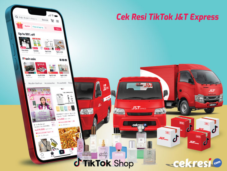 Cek Resi Tiktok Shop. Cek Resi TikTok J&T Express