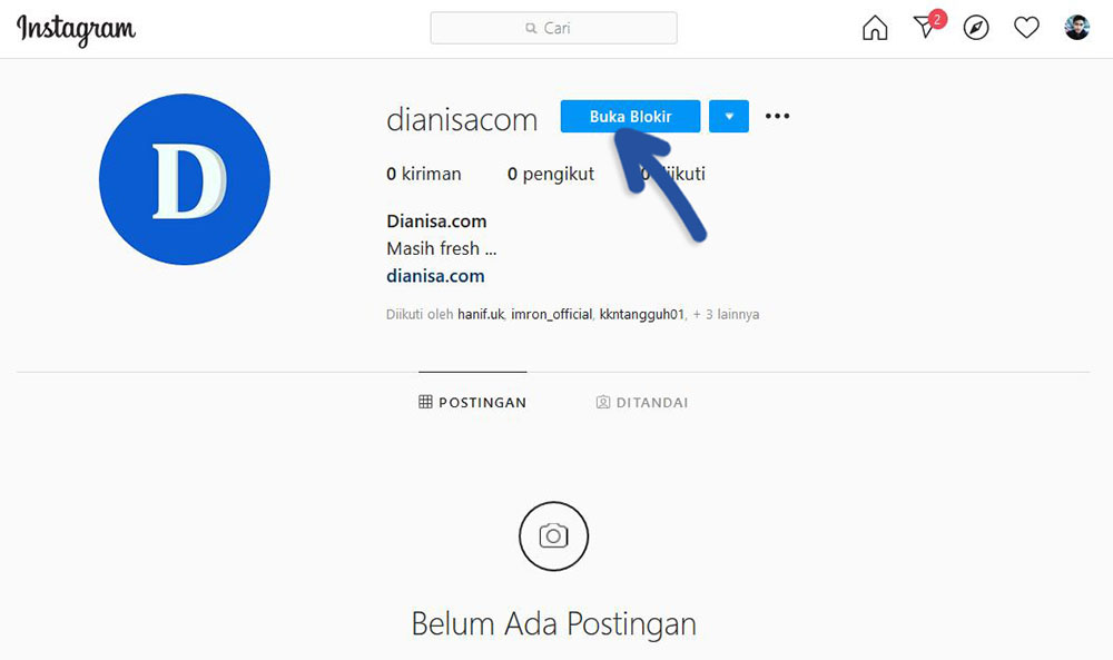 Cara Menghapus Blokiran Twitter. 3+ Cara Membuka Blokir Akun Instagram