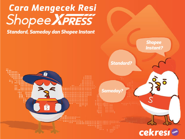 Cek Resi Shoppe. Cara Mengecek Resi Shopee Express Standard, Sameday dan