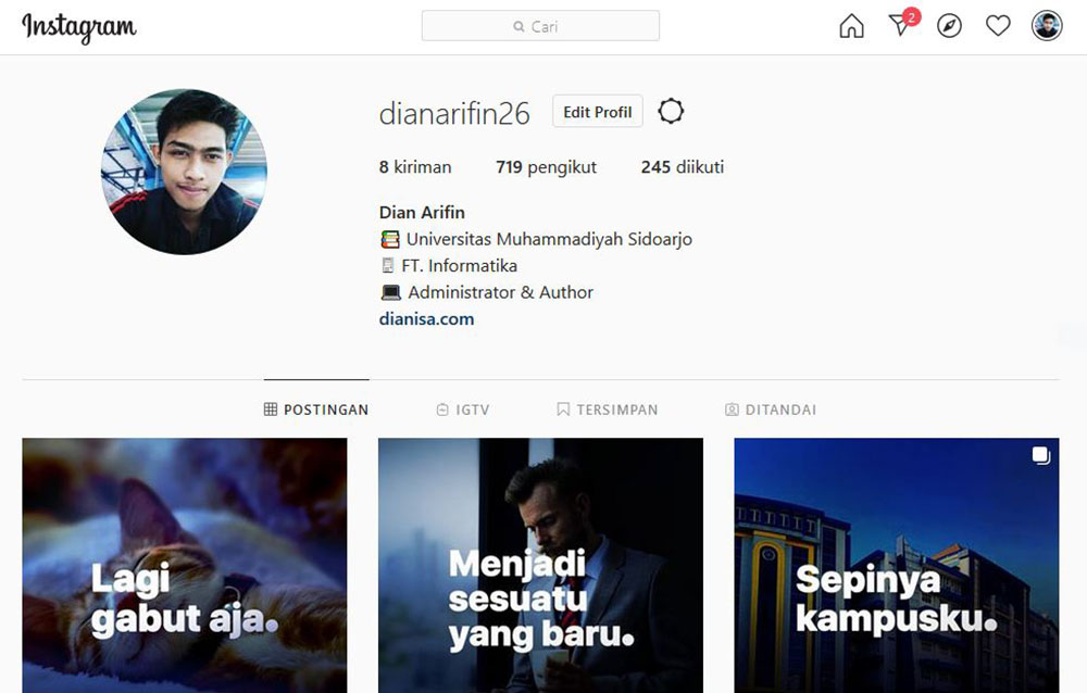 Cara Mengetahui Link Akun Ig. 5+ Cara Copy Link URL Instagram
