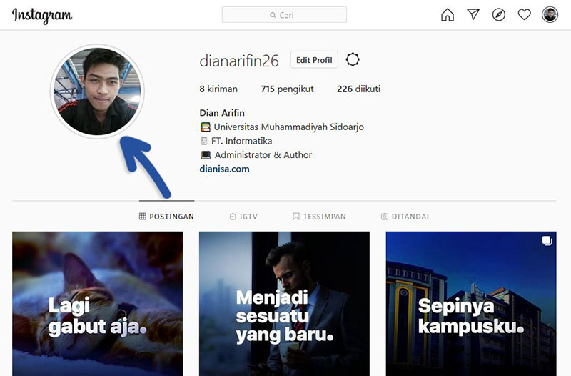 Cara Mengganti Foto Di Facebook. 3+ Cara Mengganti Foto Profil Instagram, Lewat Android, PC