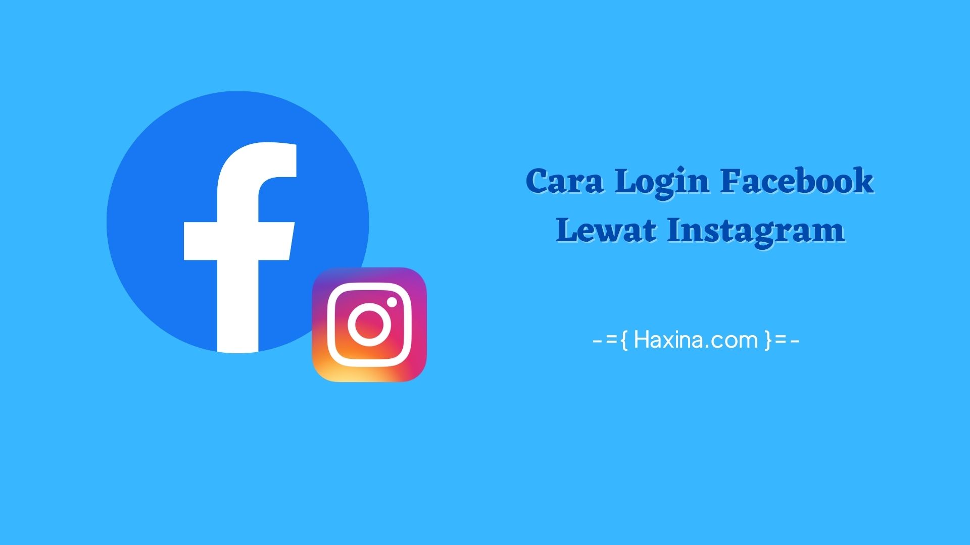 Cara Masuk Fb Lewat Ig. Cara Login Facebook Lewat Instagram