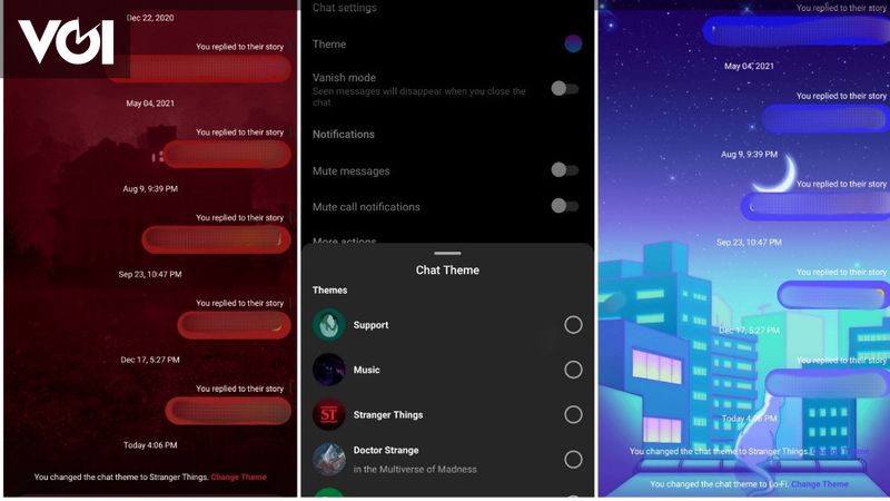 Cara Mengganti Theme Instagram. Cara Mudah Mengubah Tema Percakapan di DM Instagram Agar