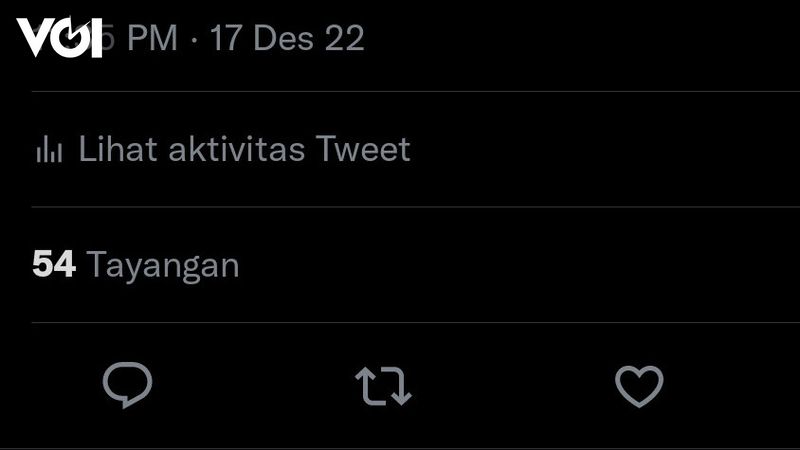 Yang Melihat Twitter Kita. Twitter Kini Bisa Tunjukkan Berapa Banyak Orang yang Melihat