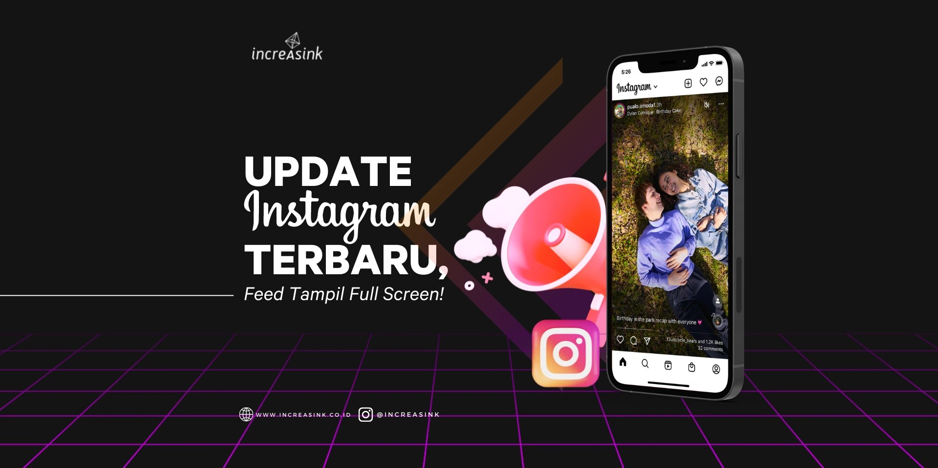 Cara Membuat Foto Menjadi Fullscreen. Update Instagram Terbaru, Feed Tampil Full Screen!