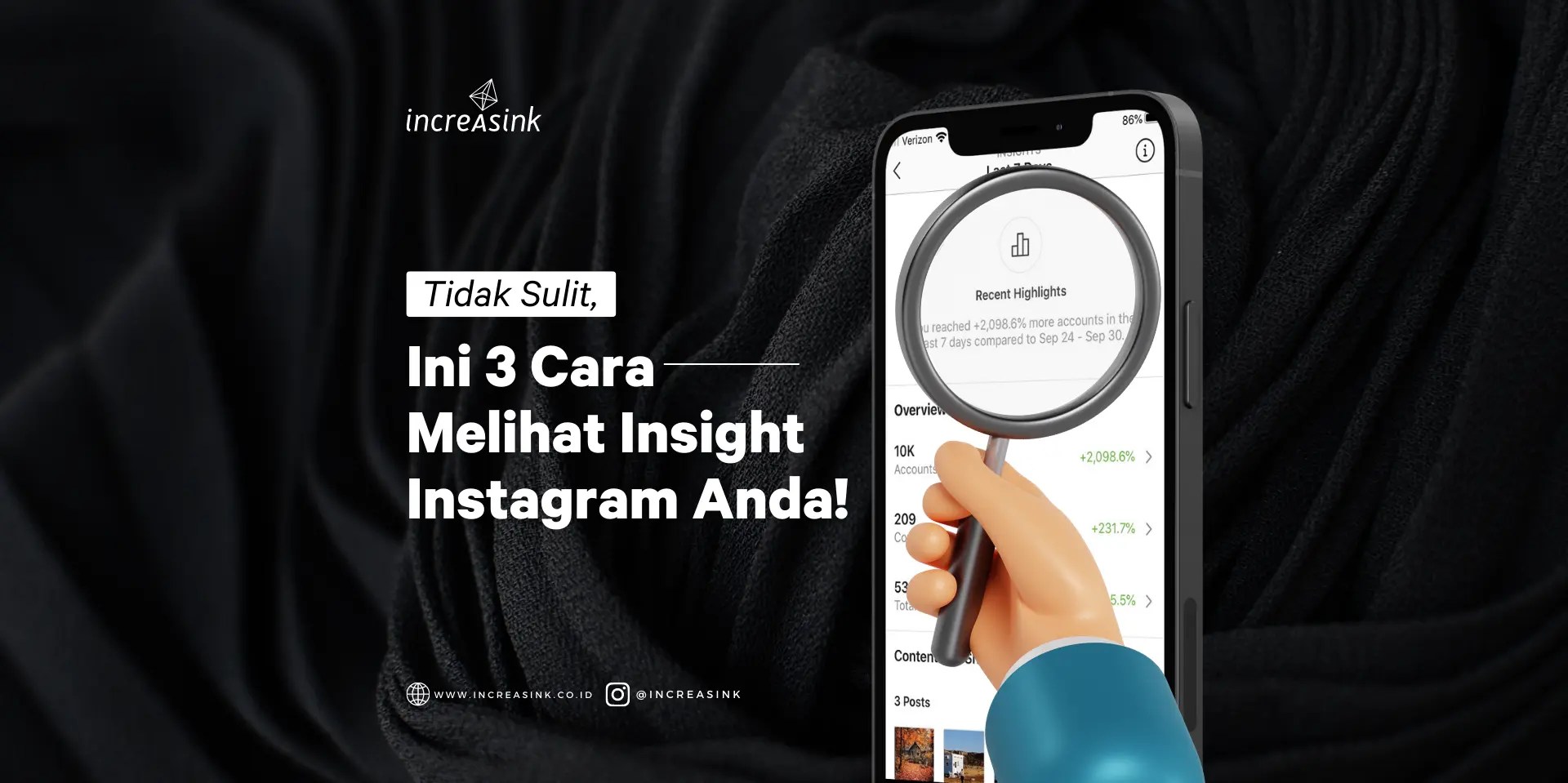 Cek Insight Instagram. Tidak Sulit, Ini 3 Cara Melihat Insight Instagram Anda!