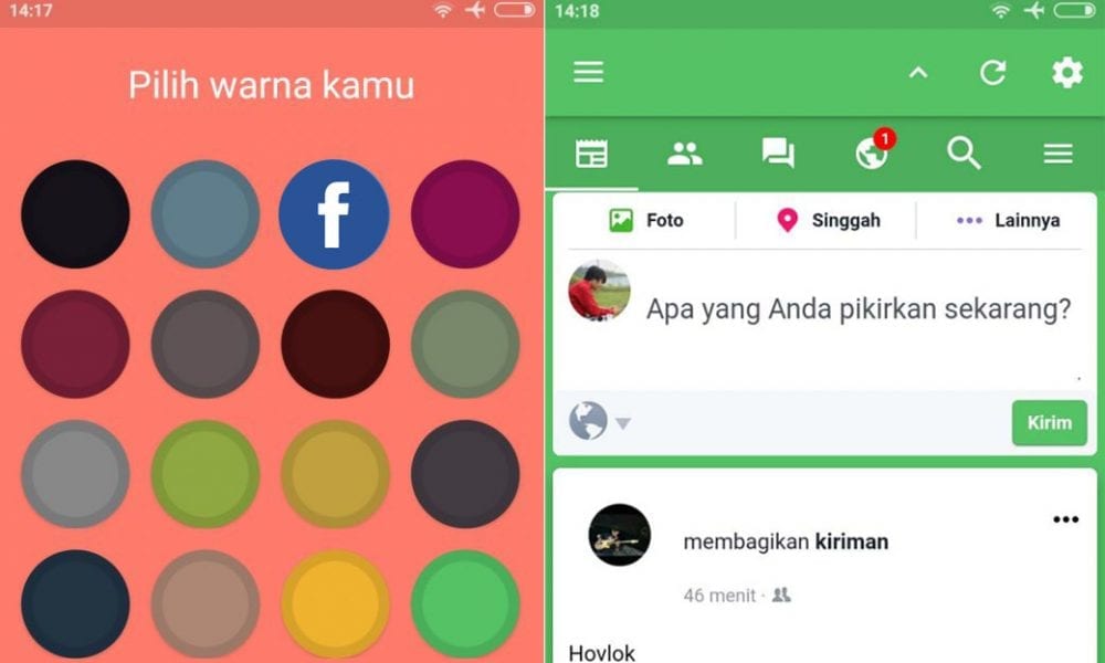 Cara Mengubah Background Facebook Di Android. Cara Ganti Tema Facebook di Android