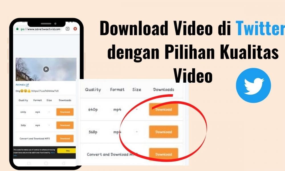 Mengatur Kualitas Video Twitter. Cara Download Video di Twitter dengan Pilihan Kualitas Video