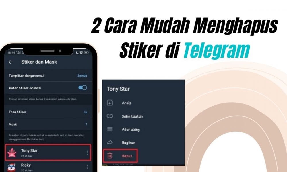 Cara Menghapus Stiker Telegram. 2 Cara Mudah Menghapus Stiker di Telegram