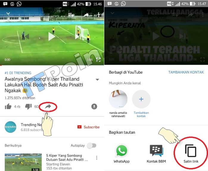 Cara Melihat Link Di Aplikasi Youtube. Cara Melihat dan Copy Link Youtube di HP Android – ITPOIN