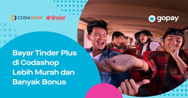 Beli Tinder Gold Murah. Promo Langganan Tinder Plus dan Tinder Gold di Codashop