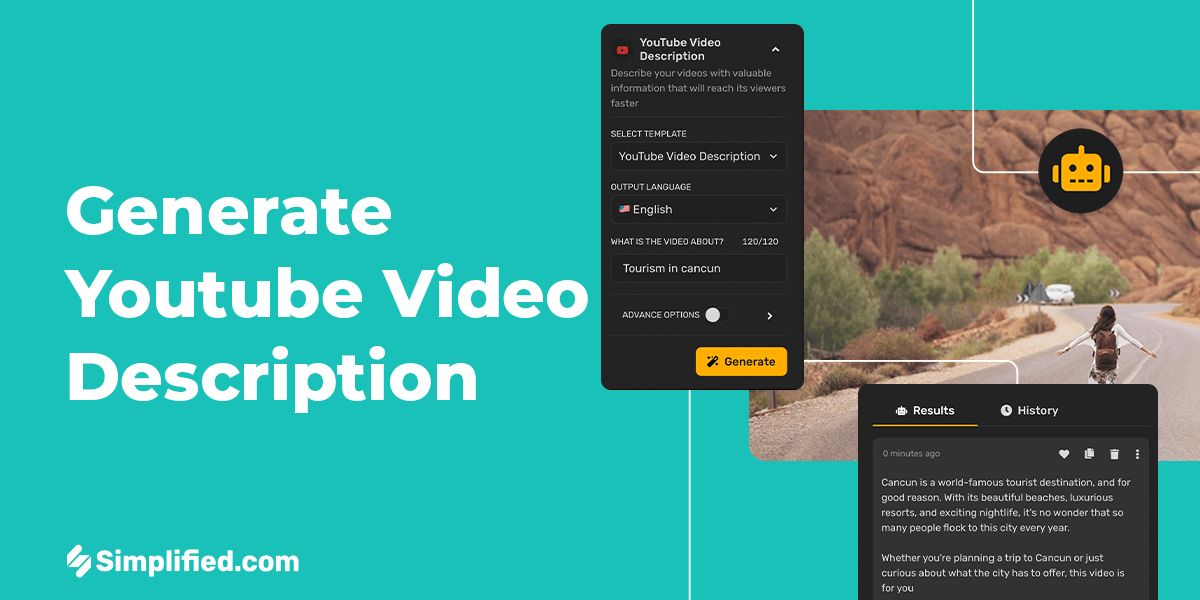 Deskripsi Untuk Youtube. Buat deskripsi video YouTube yang ramah SEO dengan generator