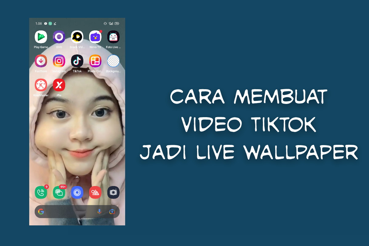 Aplikasi Wallpaper Video Tiktok. 5 Cara Membuat Video Tiktok Jadi Live Wallpaper di HP Android